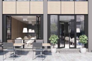 Falt - und Drehtüranlage